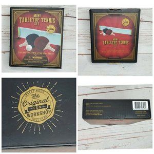 Mini Tabletop Tennis Ping Pong Set Family Games